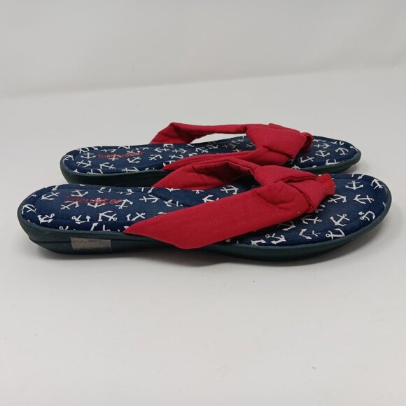 Tidewater Sandals Women's Freeport Anchors SIZE W8  Condition: USED - Picture 5 of 7